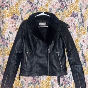 Alivia ford womens leather jacket